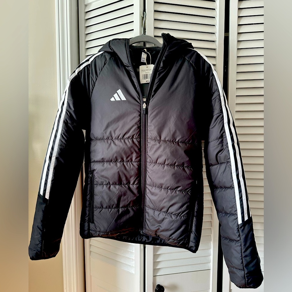 Adidas Women’s Black Puffer Winter Jacket